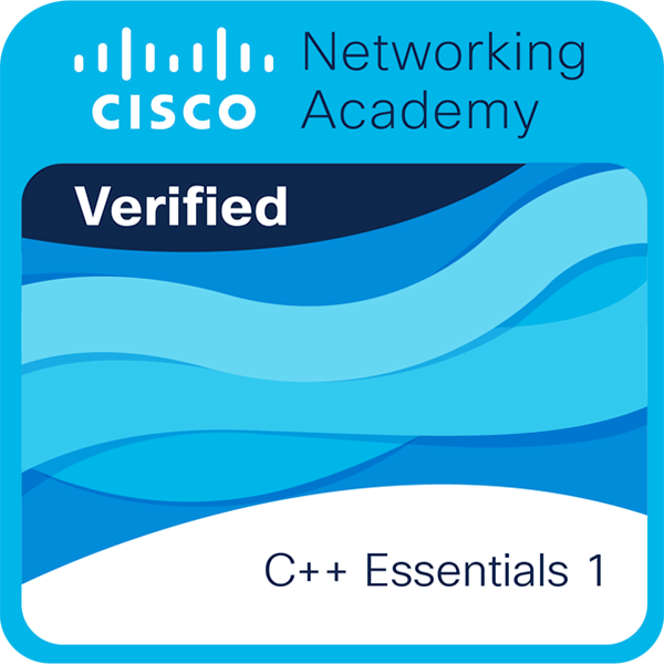 C++ Essentials 1 badge