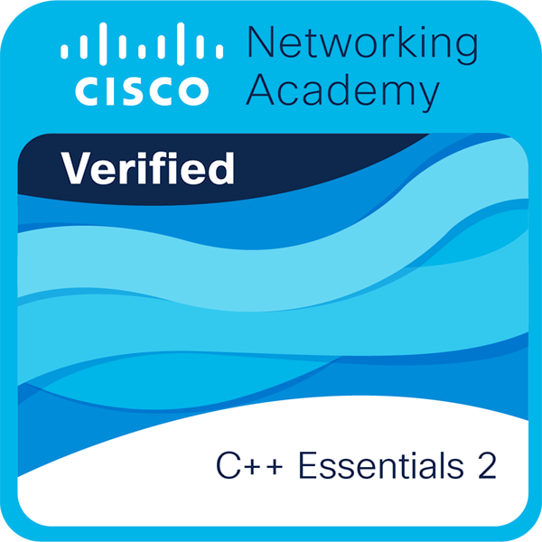 C++ Essentials 2 badge